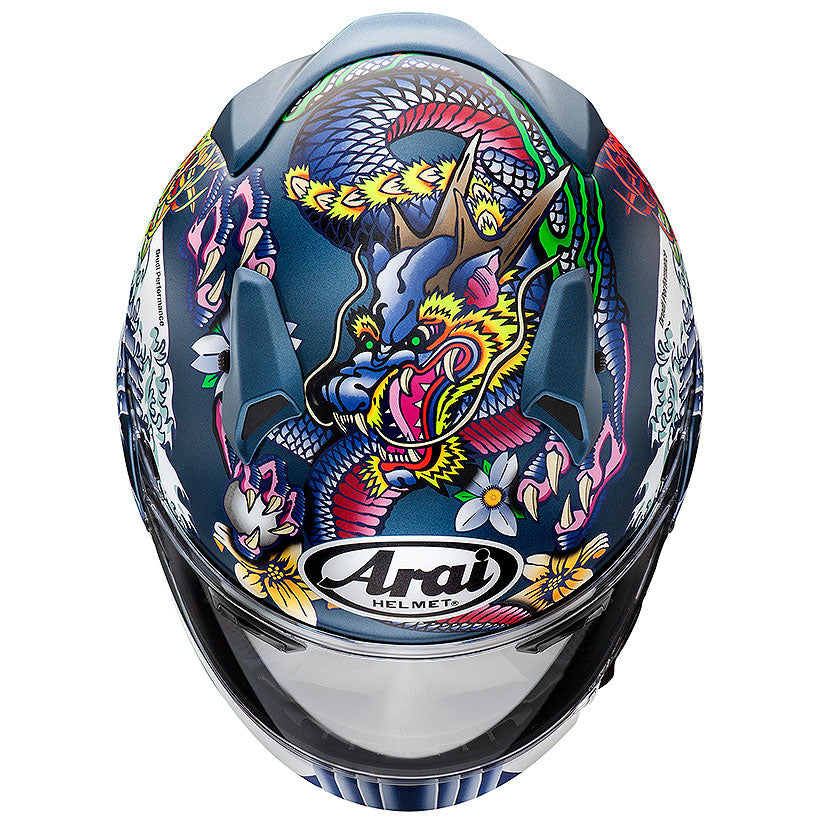 Arai XD - Oriental Blue