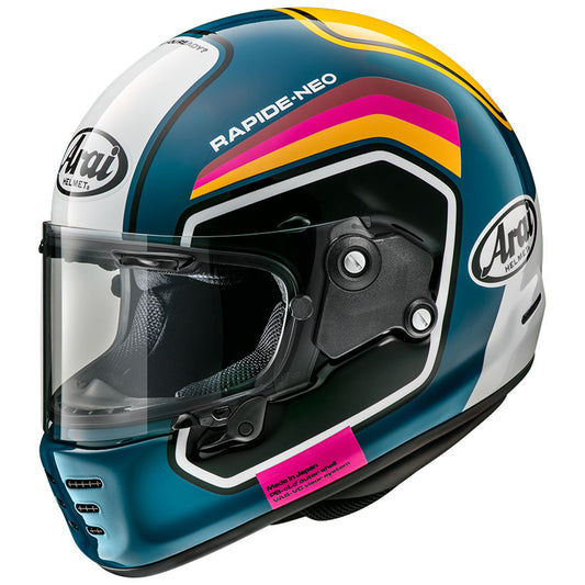 Arai Rapid-Neo - Number Blue