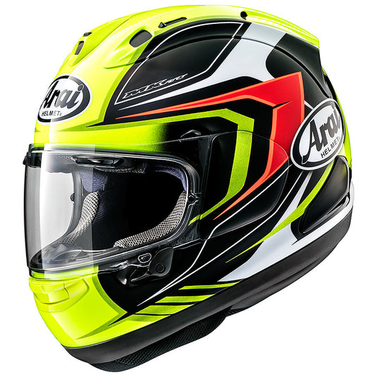 Arai RX-7X - Maze Yellow