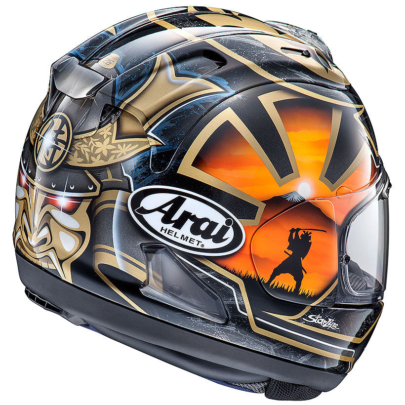 Arai RX-7X - Pedrosa Spirit Gold